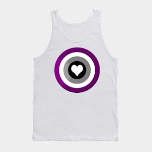 Pride Shield - Asexual Tank Top